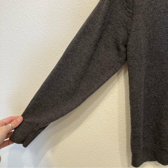 Murano Grey Wool Sweater - Picture 3 of 14
